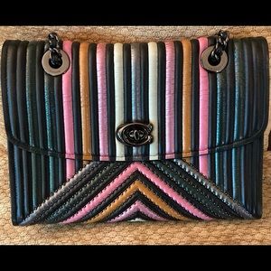 Coach Parker with Rivets and Quilting in Rare Color